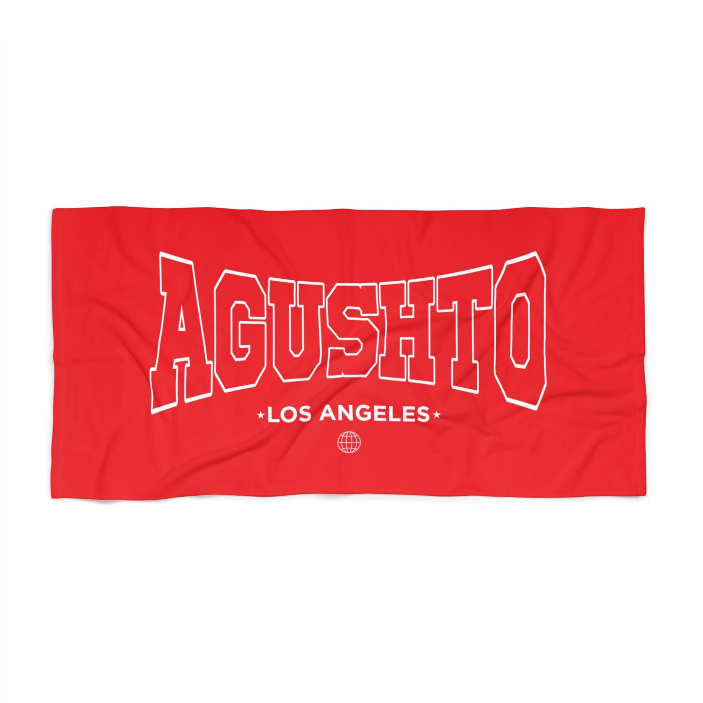 Red Agushto Towel