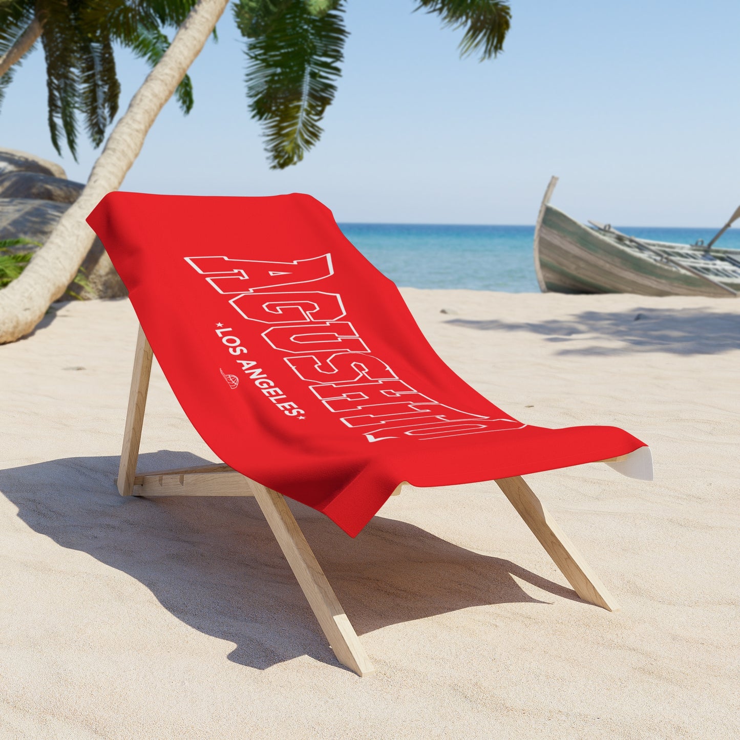 Red Agushto Towel